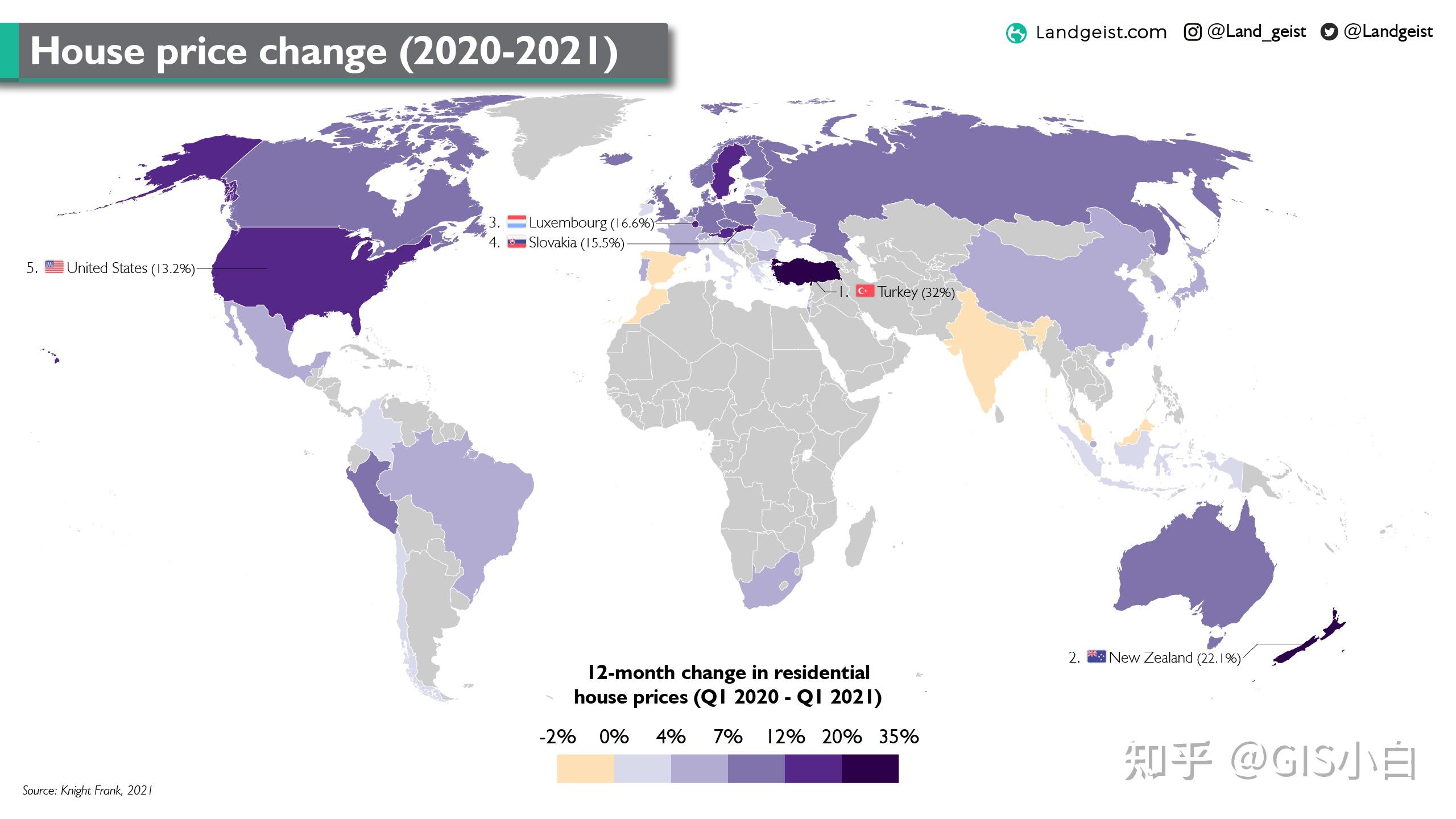 四,2020-2021 年全球房价趋势