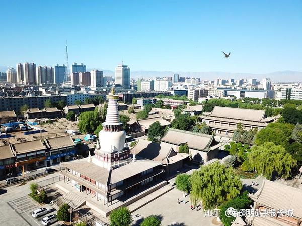 寻根长城张掖大佛寺下