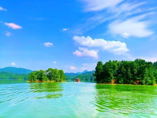 赣州阳明湖(原上犹陡水湖)景区