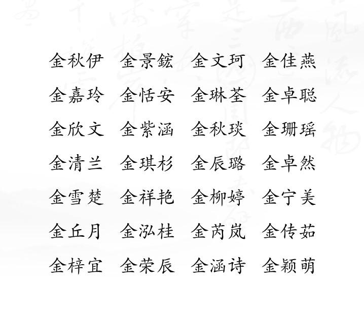 金字取名 zhuanlan.zhihu.com