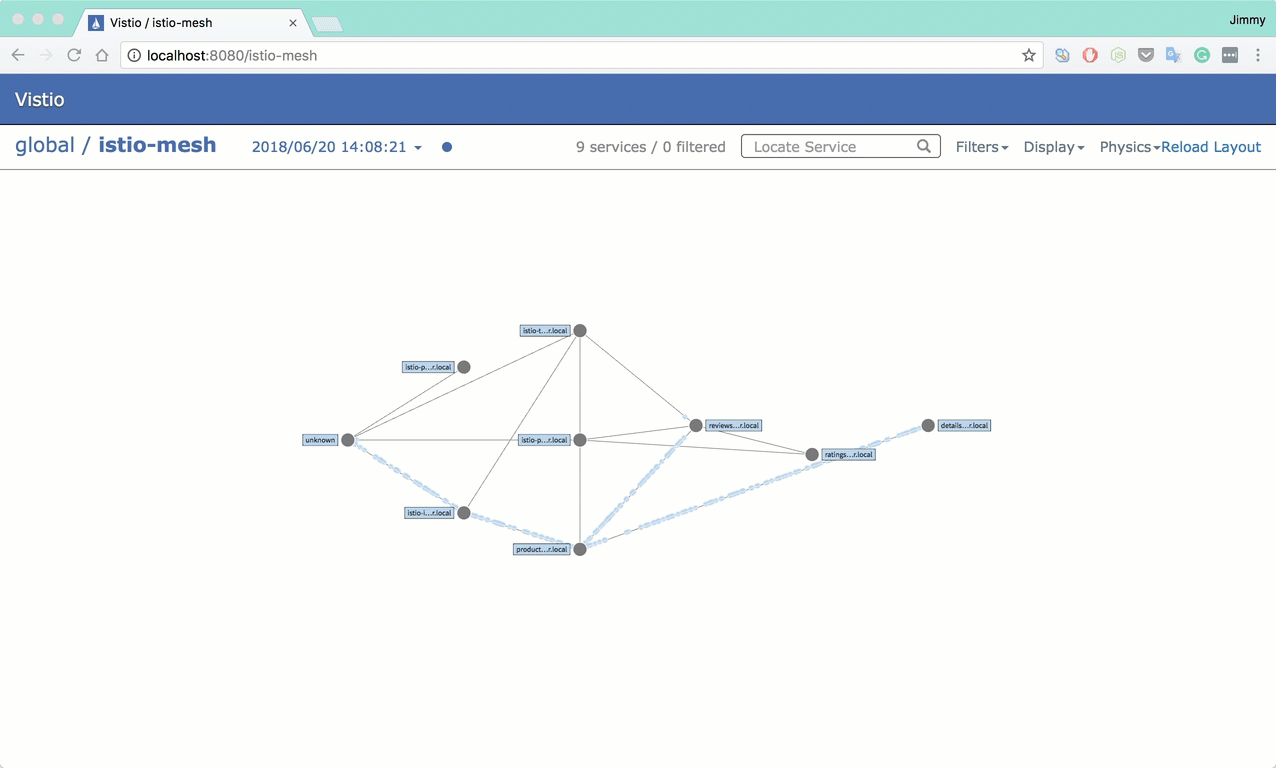 一键搭建本地分布式kubernetes集群和istio