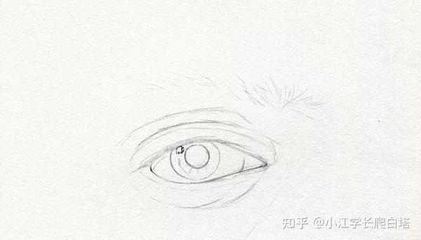 素描眼睛的画法步骤图简单|素描眼睛画法步骤入门