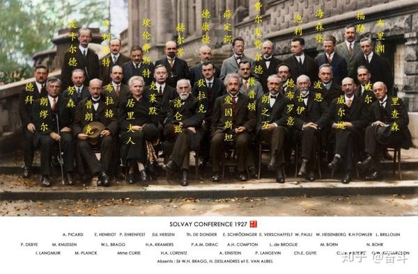 那便是马克斯·普朗克(maxplanck1858～1947,前排左二),德国物理学家