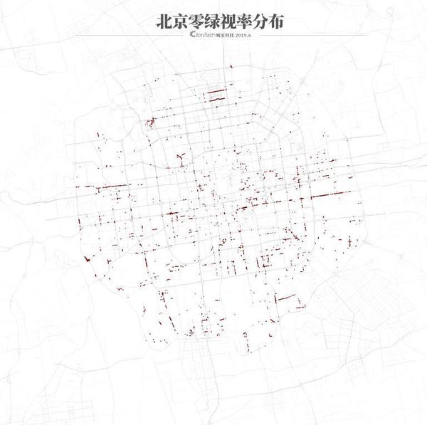 中国城市街道"绿意"几多?2000万张街景影像告诉你答案