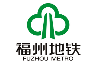 佛山地铁标志创意源于列车和英文字母"f"两项视觉元素,这辆红色的