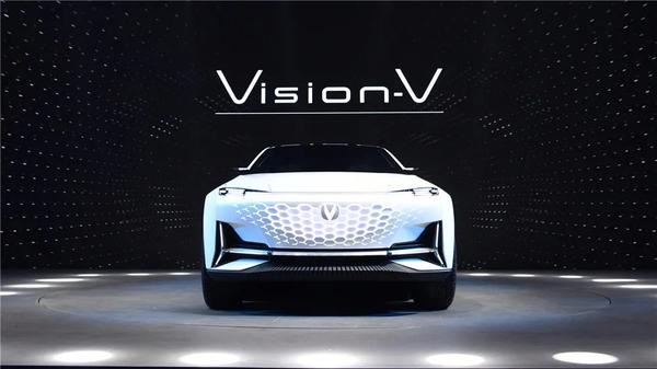 概念车11落地是什么感觉长安visionv告诉你