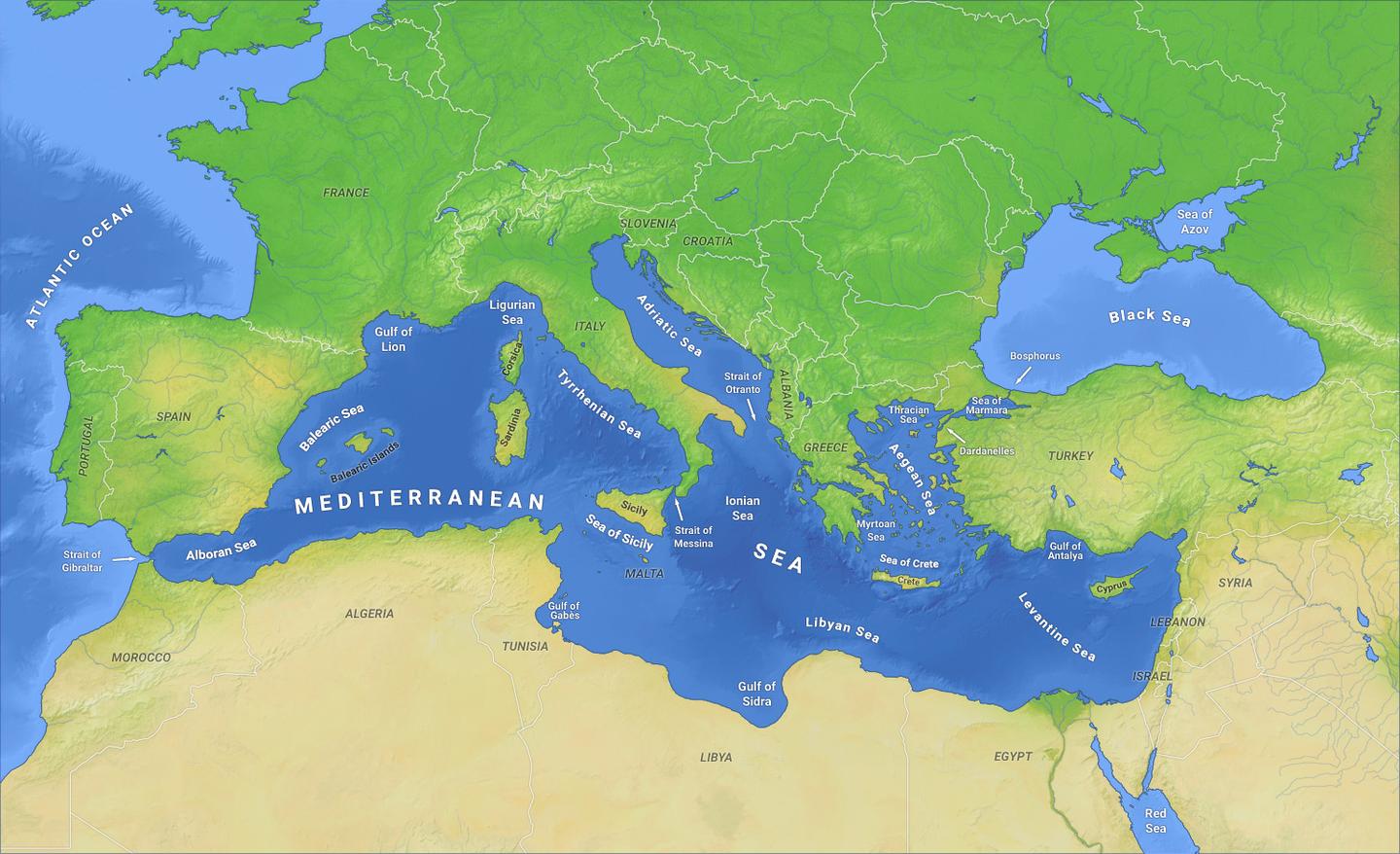 跟李老师背单词9为什么地中海是mediterranean