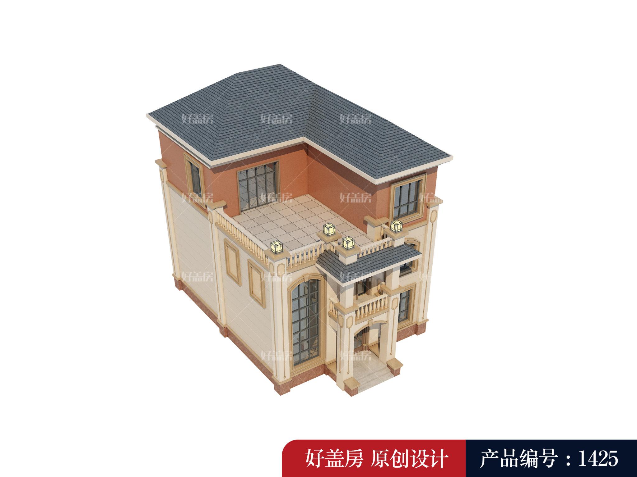 农村别墅外观图片