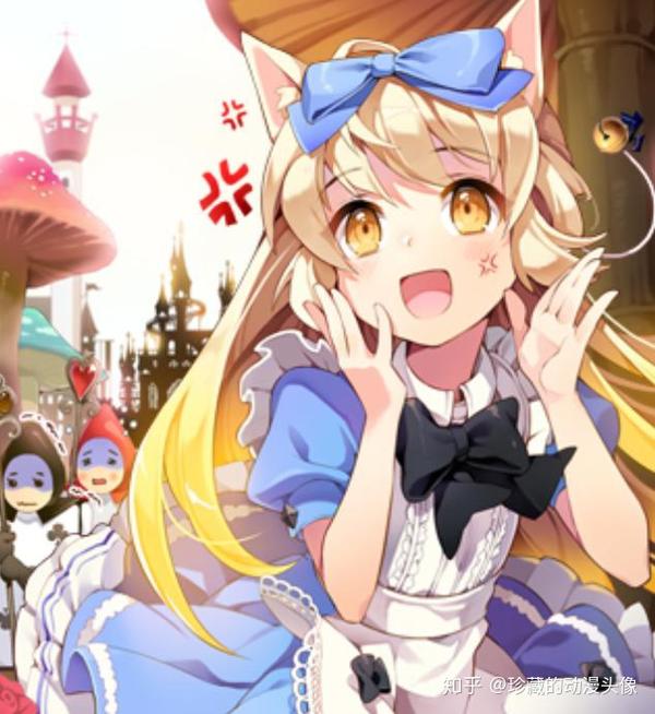 动漫头像:自信十足的美少女,对未来充满了希望!