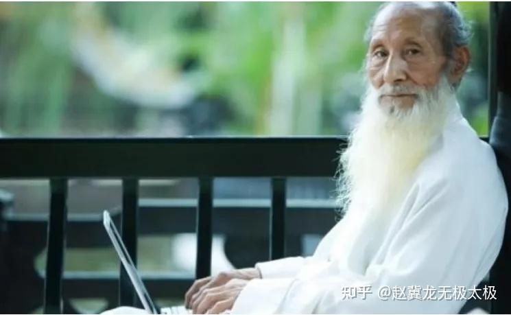高人鹤发童颜,仙风道骨,身轻如燕,就像他小时候听到的故事中的老神仙
