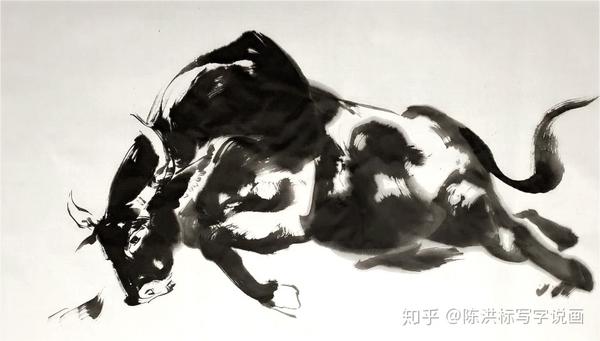 牛画家农村画牛35年,作品成中国美院教材,画坛也出了个李子柒?