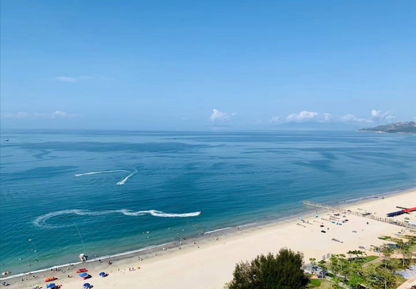 漫步广东最美的海滩,游空中海景无边际泳池,打卡悬崖酒吧