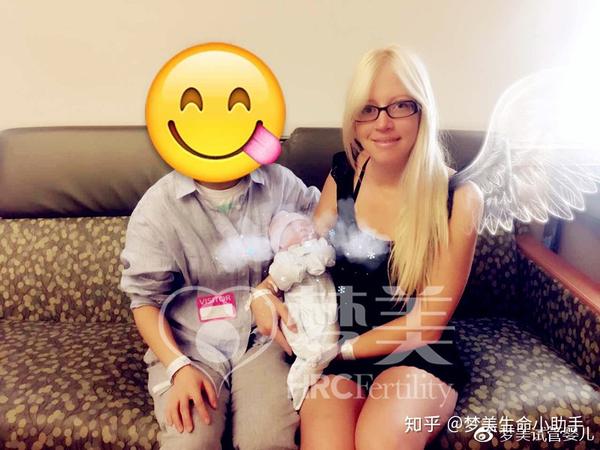混血公主健康出生!单身妈妈梦圆美国试管婴儿!