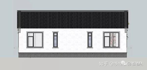 你要的农村一层自建房来了!精致大气带院子,享受梦寐以求的田园生活!