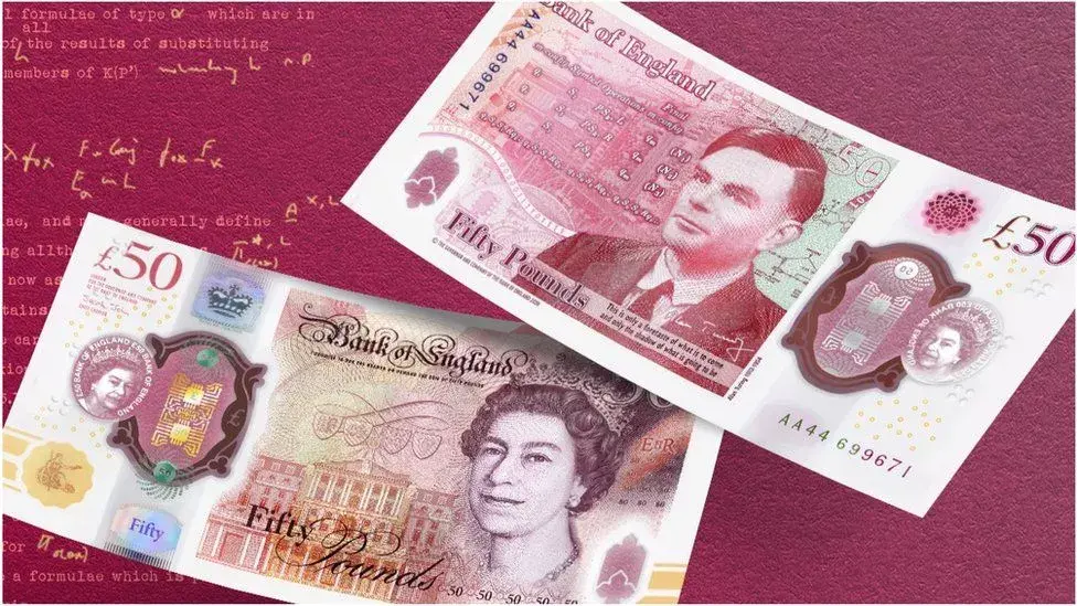 图灵头像印上50英镑新钞取代蒸汽机之父瓦特赶在图灵生日之际发行