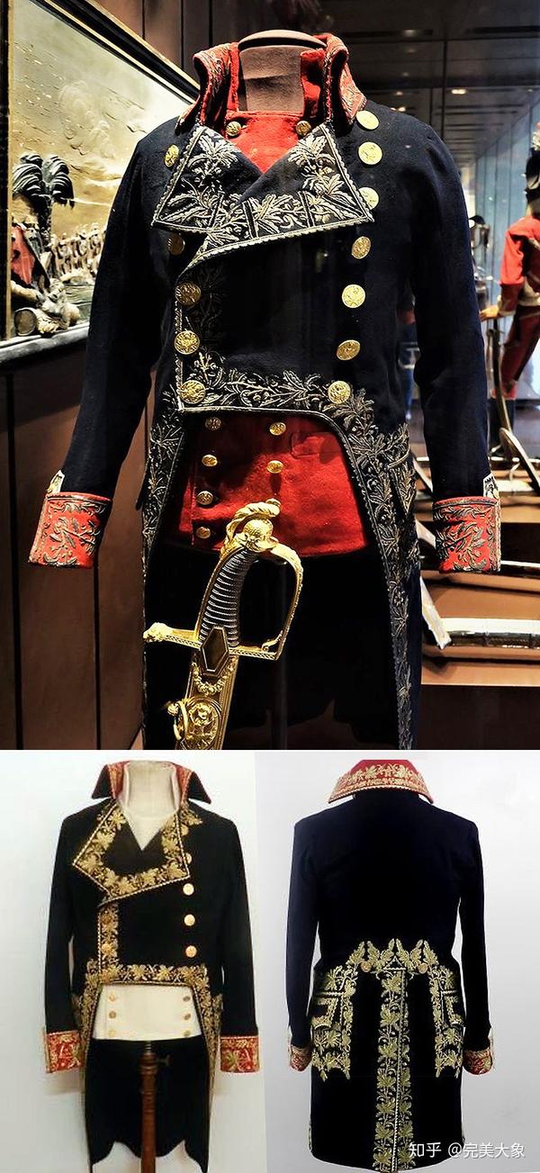拿破仑穿的三种衣服