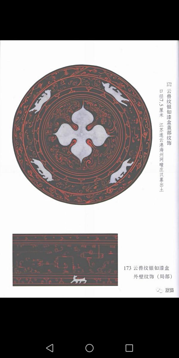 汉代不同时期漆器纹饰的鲜明特征简介