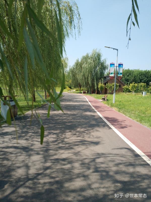 燕赵公园目前算是高碑店市一高等级比较高的公园了,内部有水,有沙滩