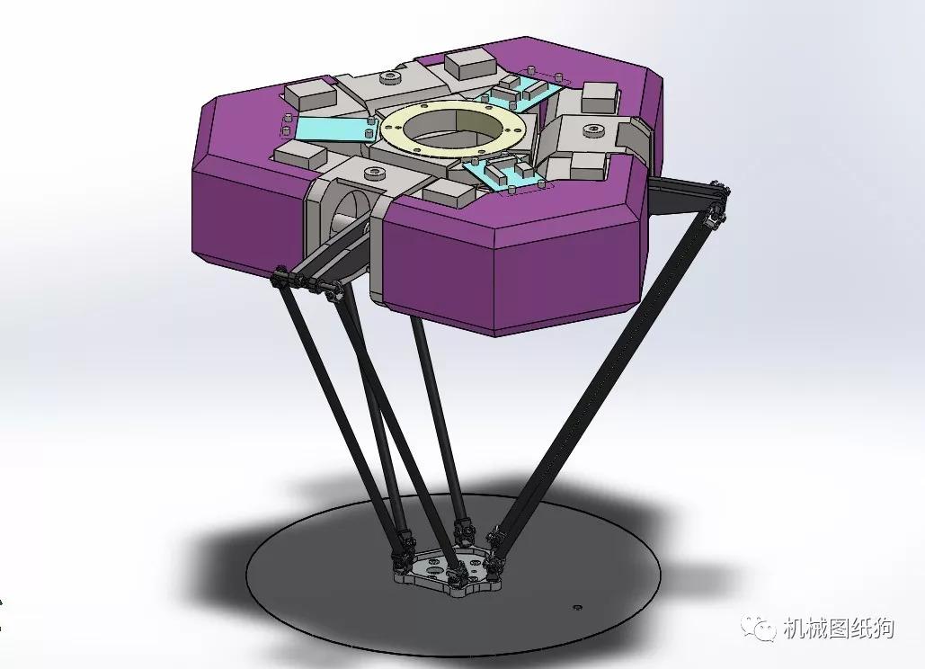solidworks画人,用solidworks画 【机器人】松下连杆机器人3d模型图纸 solidworks设计