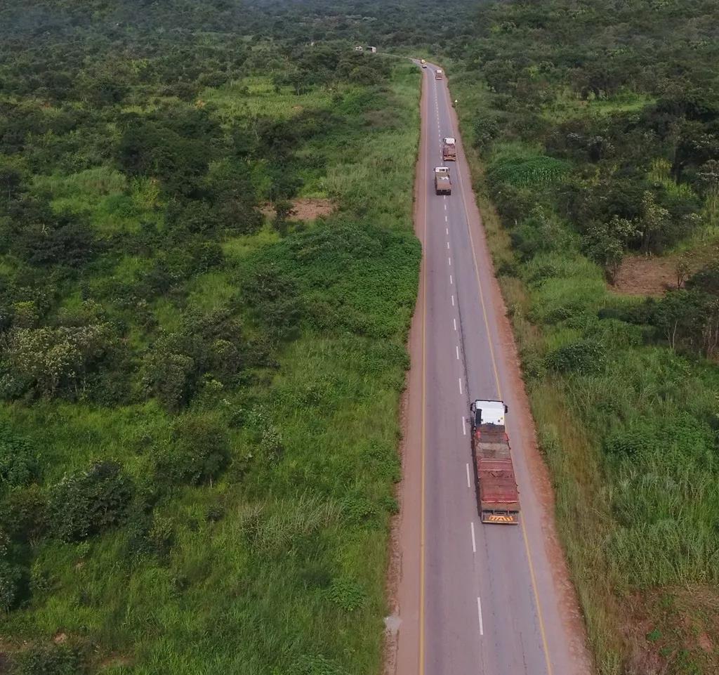 刚果金最强物流 || 中企承包的刚果(金)卡莱米道路项目一期工程正式