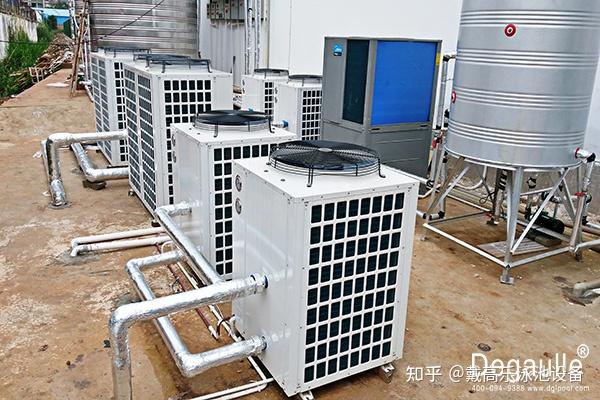 游泳池的恒温系统安装这种空气源热泵机组是非常节能省成本