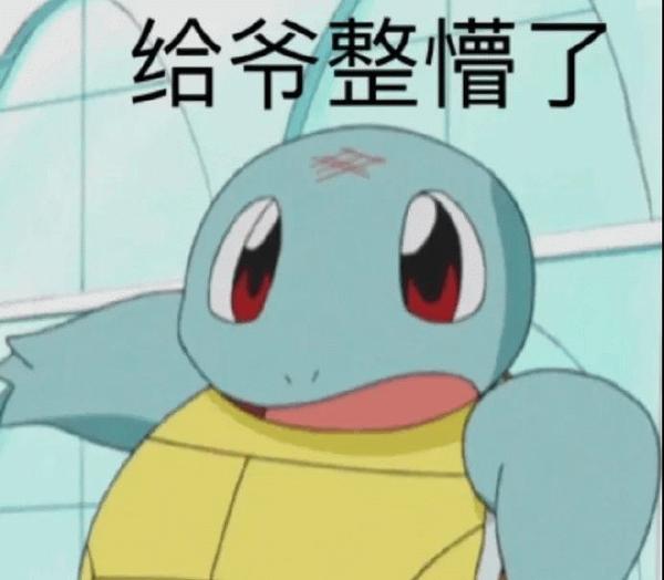 杰尼龟表情包73张