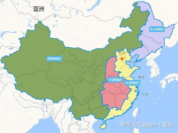 你不知道的中国各种地理区域划分.(更新于2020.2.23)图片