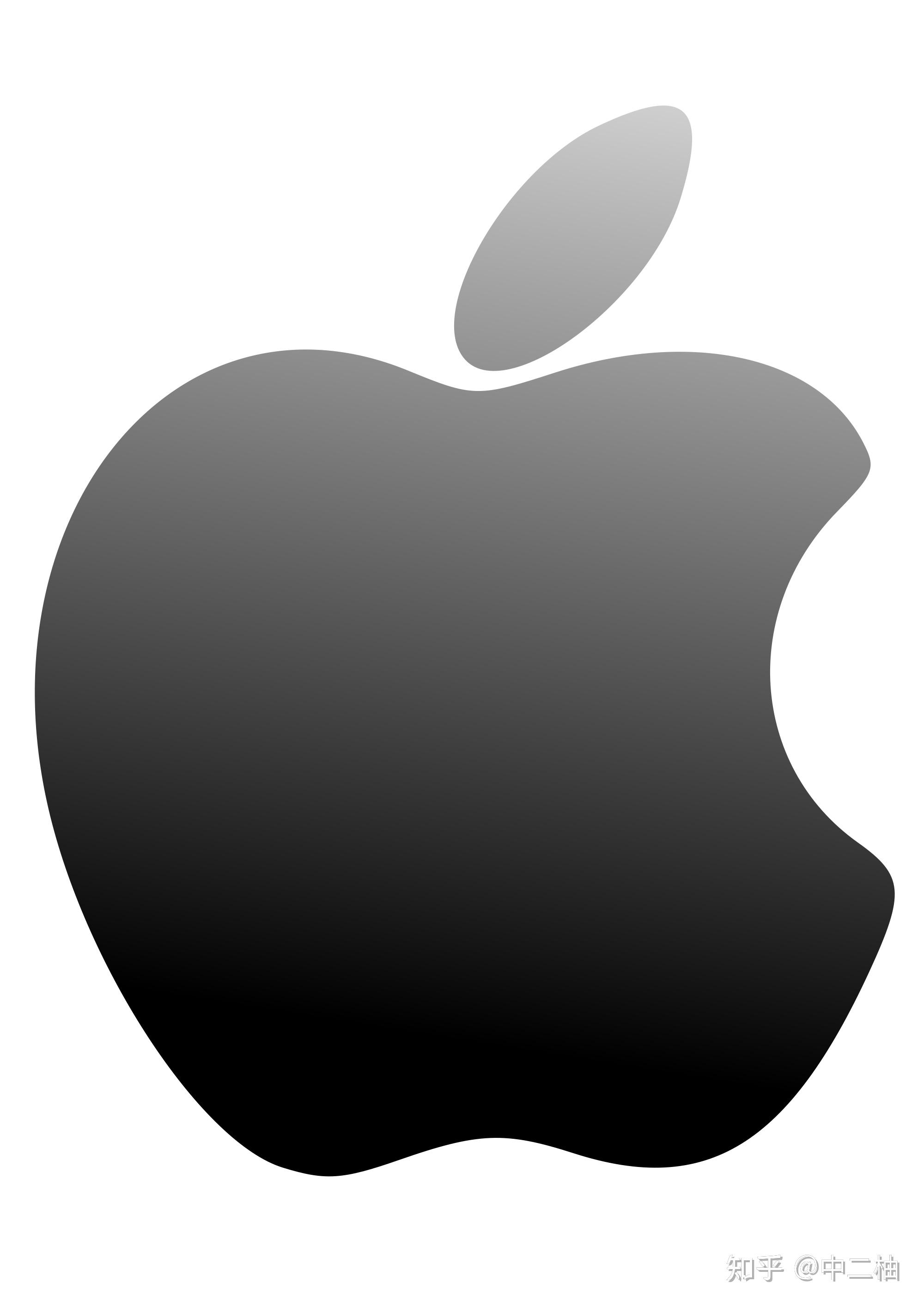 极简主义苹果logo免抠png素材免费分享