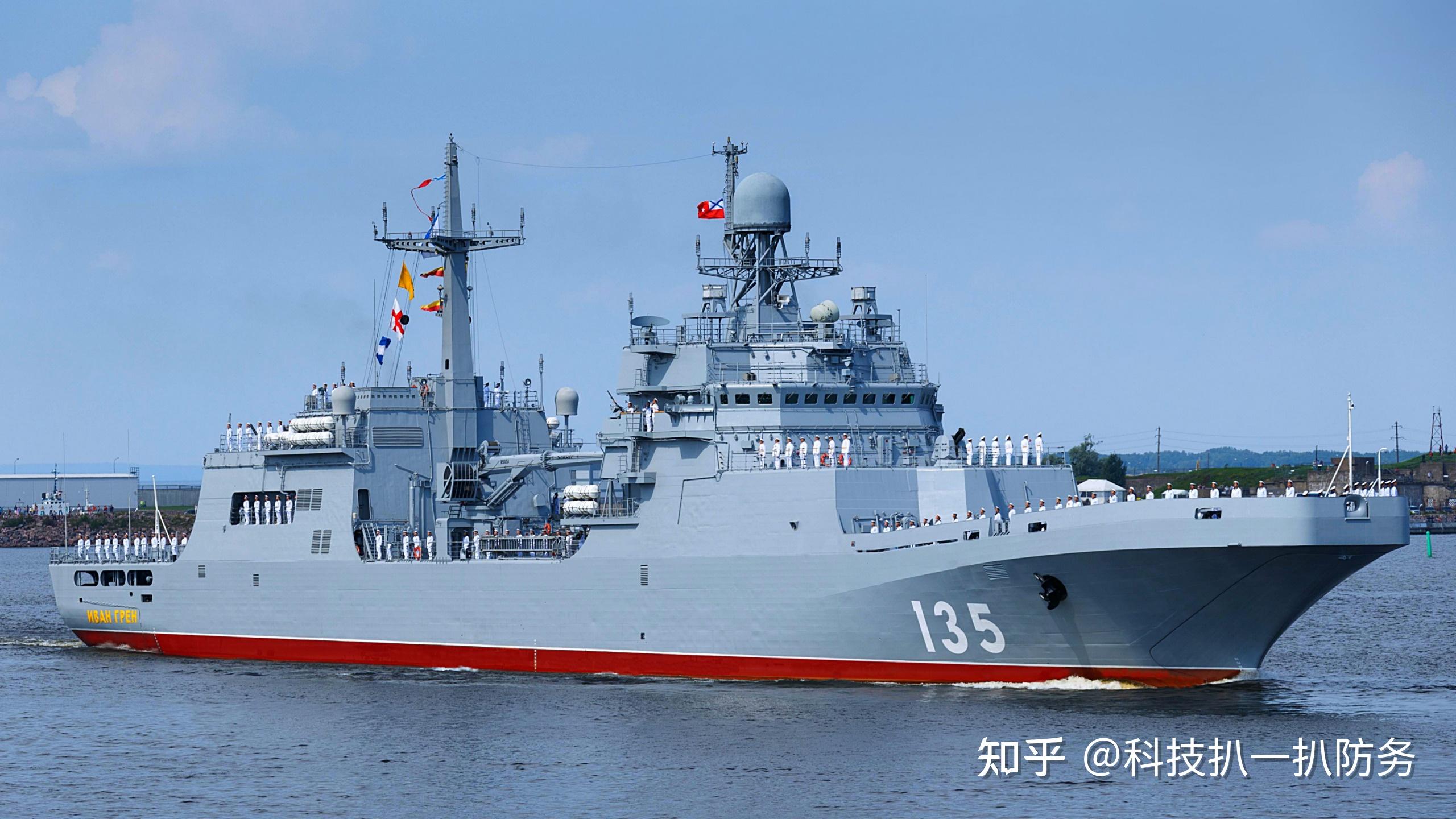 11711型登陆舰服役,立足战力投放和输送,技术却落后其他大国