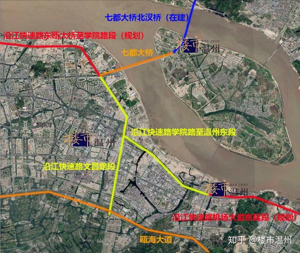 温州市沿江快速路部分路段开始设计招标!即将开工?