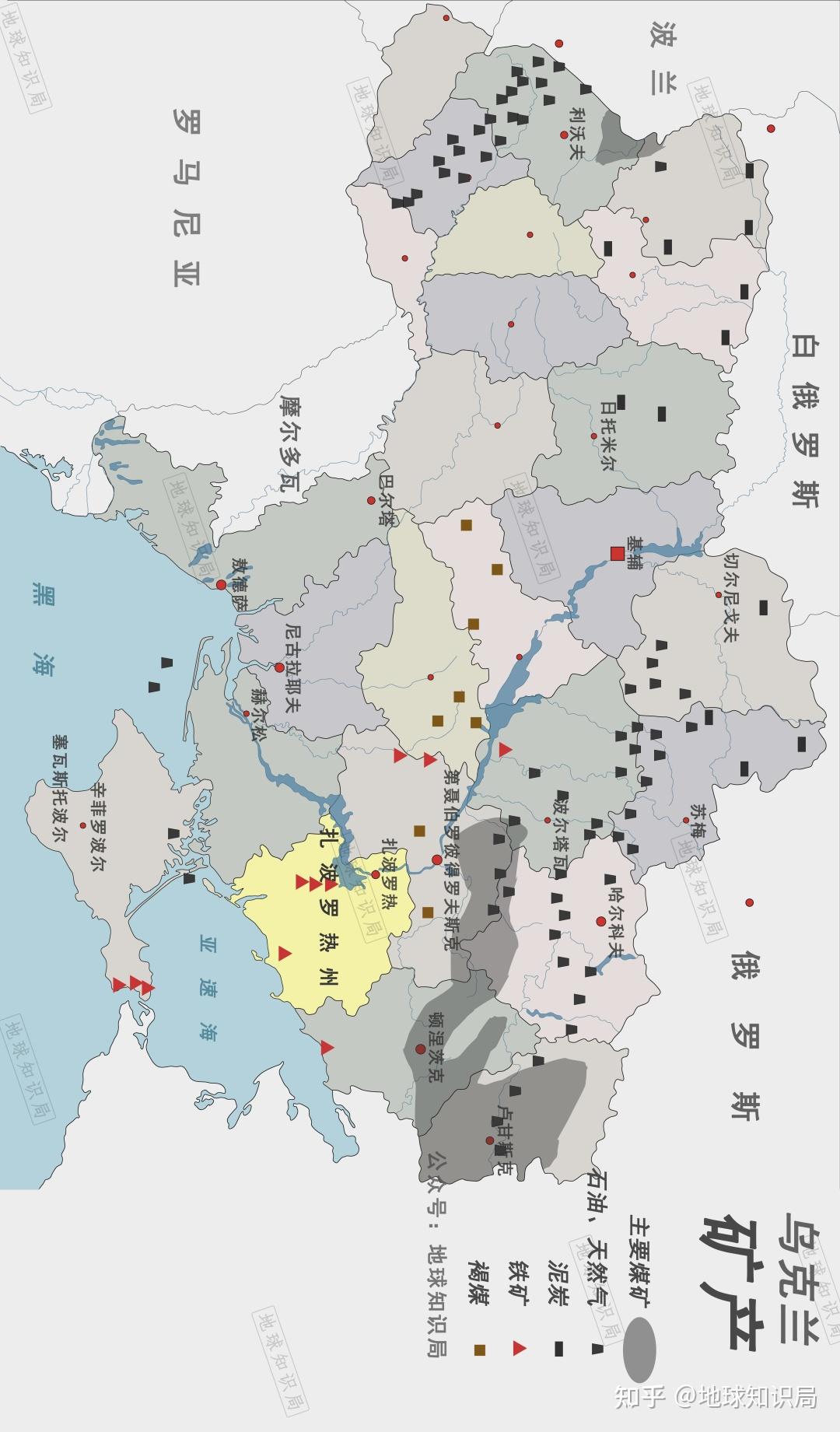 从地图上看,扎波罗热向南毗邻亚速海,垄断了乌克兰亚速海海岸线的大