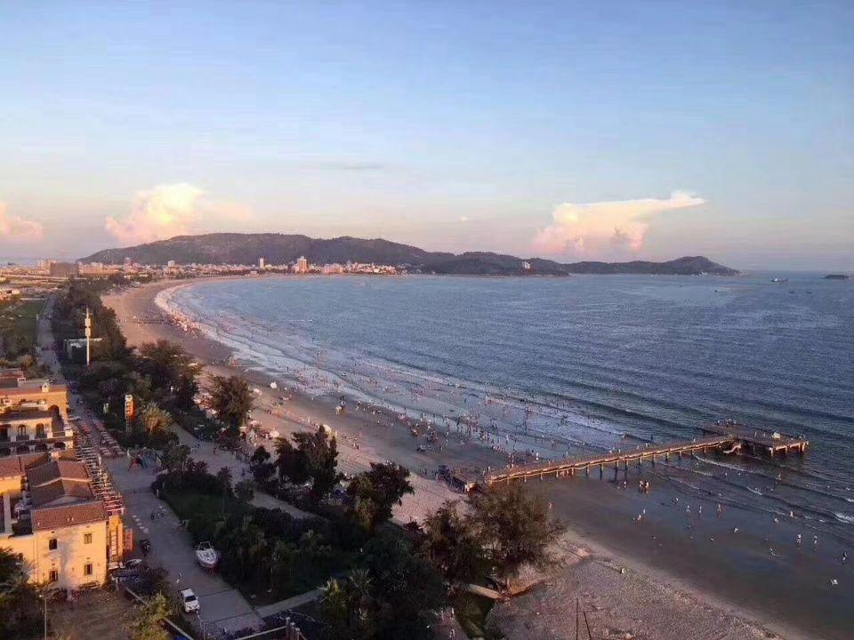 惠州双月湾海边美景