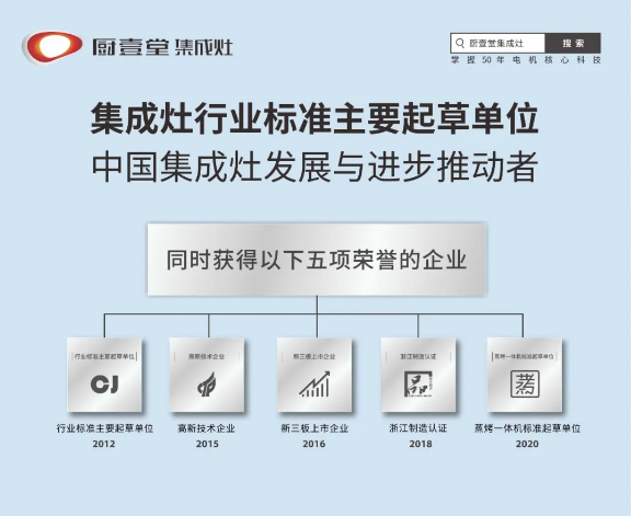 老客户心中的集成灶两大品牌厨壹堂集成灶