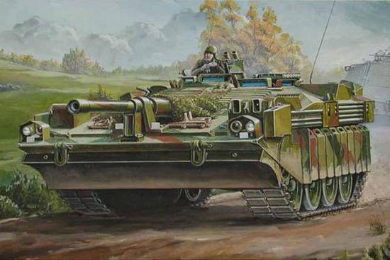 小号手strv103c模型瞎几把做