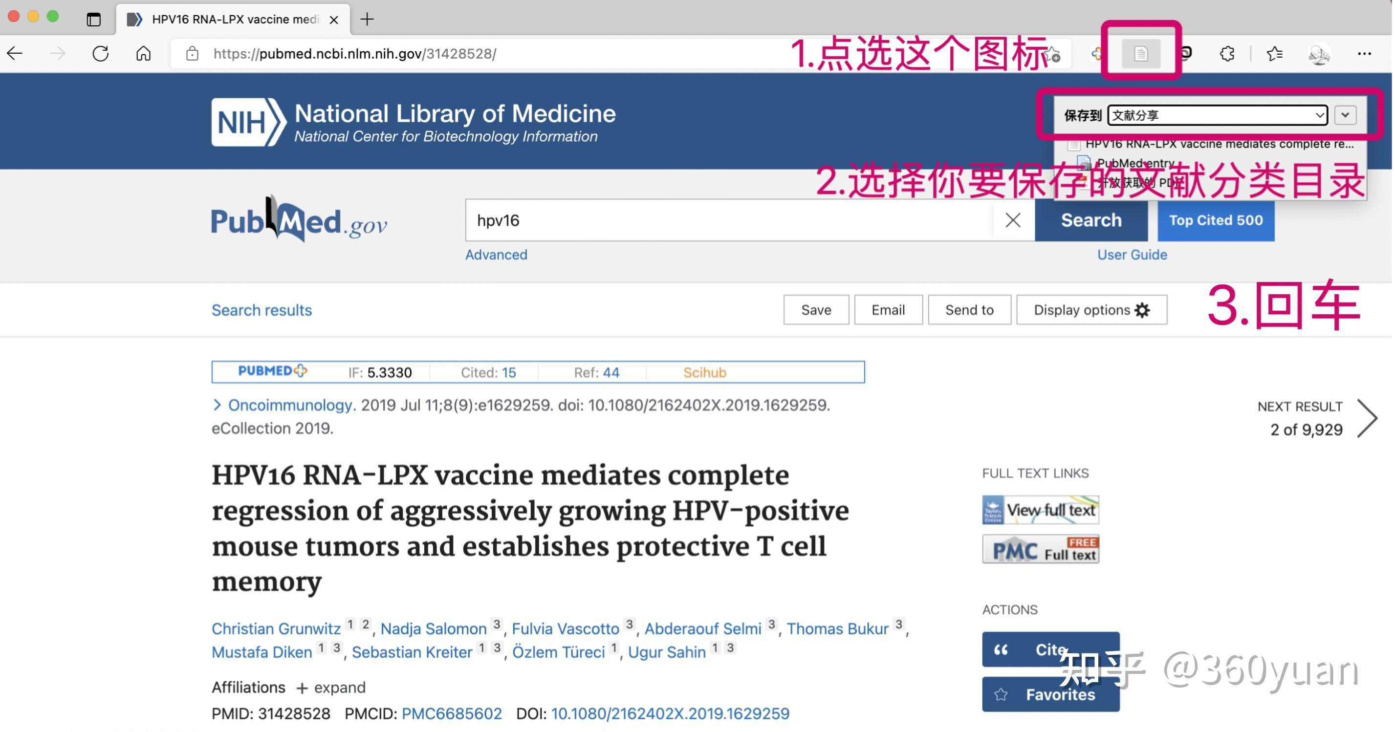 2 doi号识别文章并下载已知文献doi号:10.1002/lary.297533.