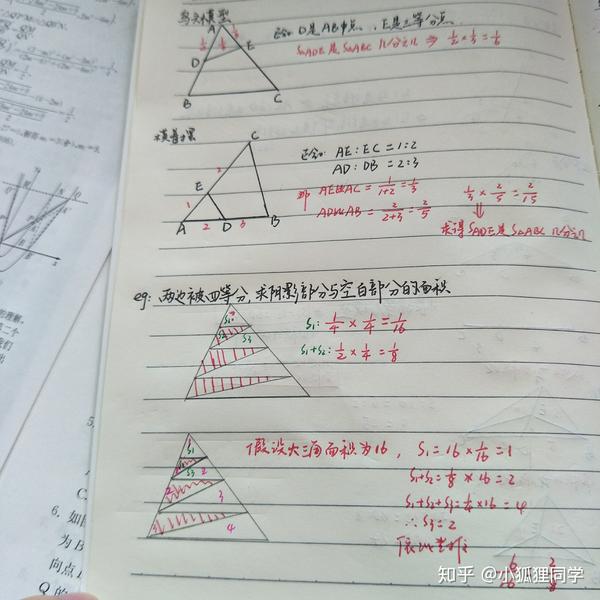 鸟头模型同样适用于初高中数学,比相似三角形更简单.