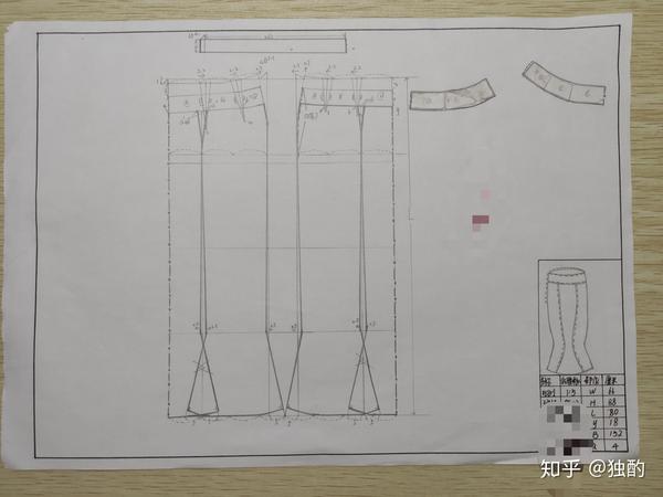 鱼尾裙制版笔记