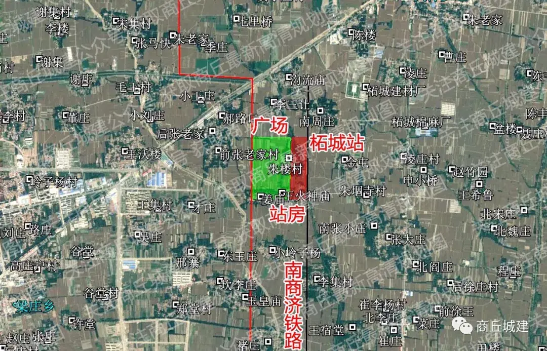 柘城规划图20172030未来将建2座火车站