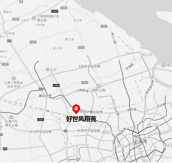 南北高架-蕰川公路,沪太公路连接,东西方向通过各环线连接上海市区