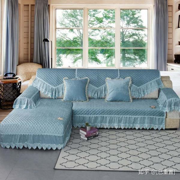 美叶兰高档沙发垫,精美花纹提升空间档次
