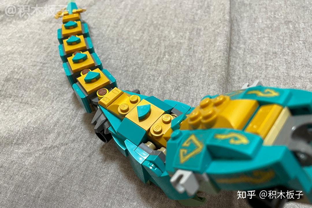 乐高lego精品评测71746丛林飞龙张牙舞爪却略有呆萌