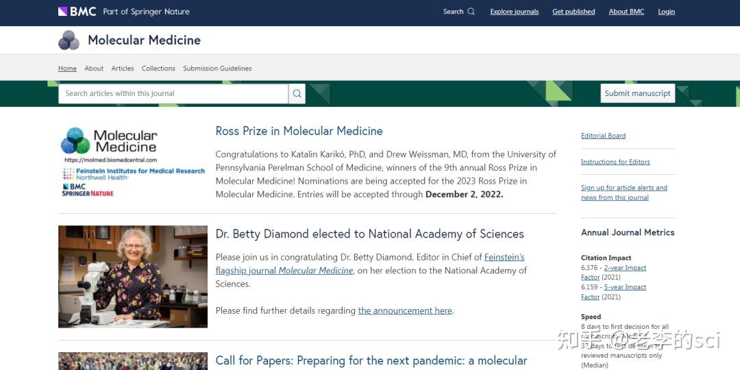 Molecular Medicinejcr Oa