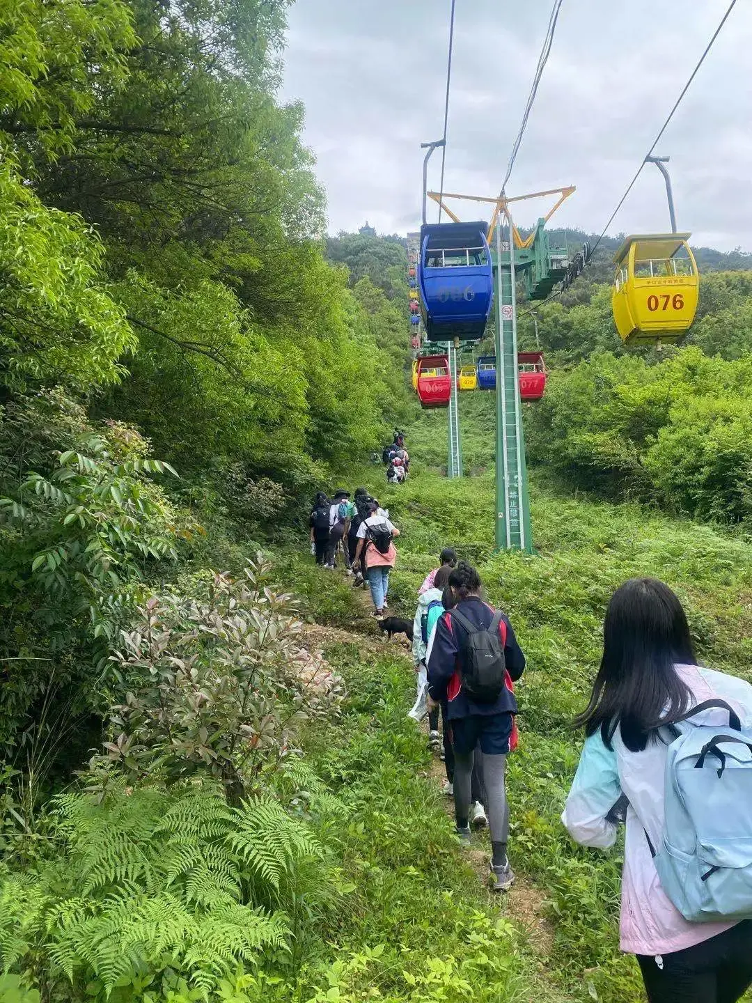 常州威雅户外探险项目八至九年级的登山野营之旅hikingandcampingtrip