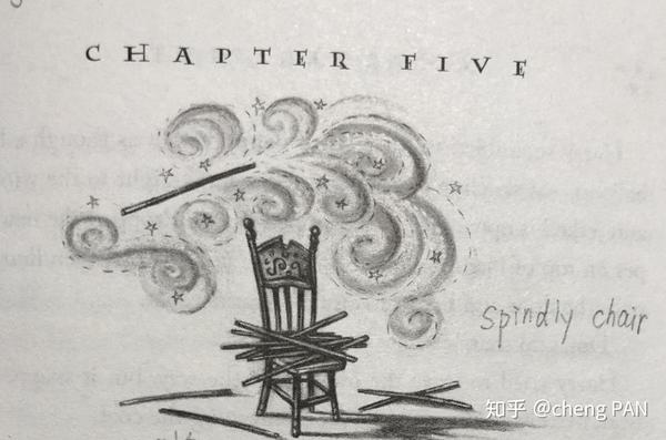 《哈利·波特与魔法石》第5章 对角巷 里的spindly chair