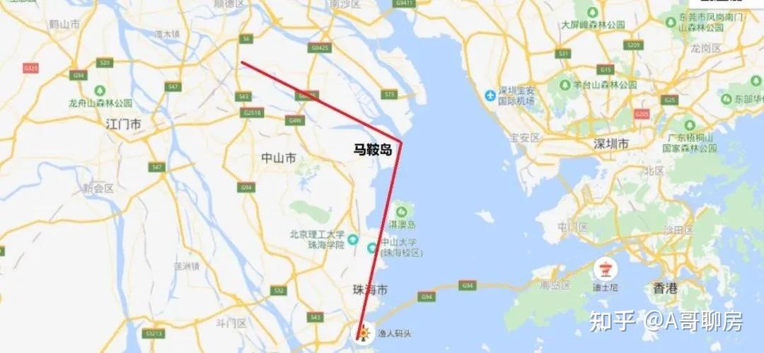 实勘中山火炬马鞍岛揭开现实与想象中的差距