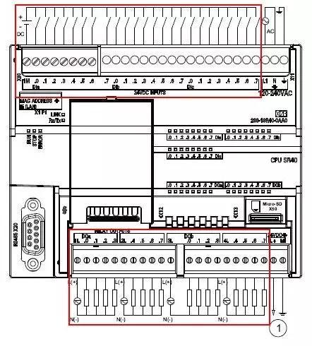 plc接线方法s7200smartplc接线图