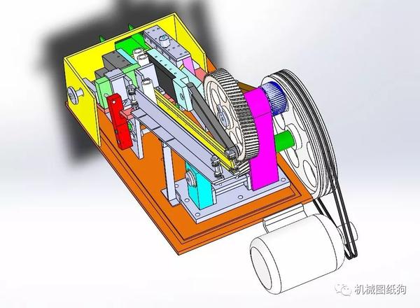 非标数模 平板搓丝机3d模型图纸 solidworks设计