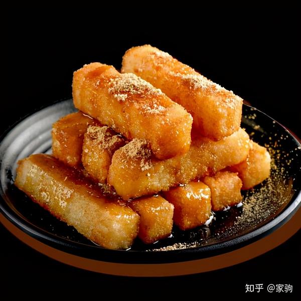 手工糖糍粑