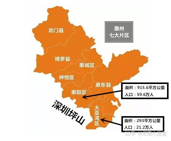 惠州靠近深圳的惠阳和大亚湾未来哪个地方楼市发展投资前景更好