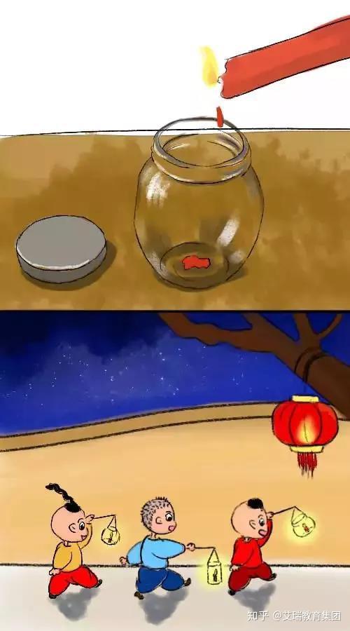 罐头瓶子做的灯笼, 半夜噶或着出去耍